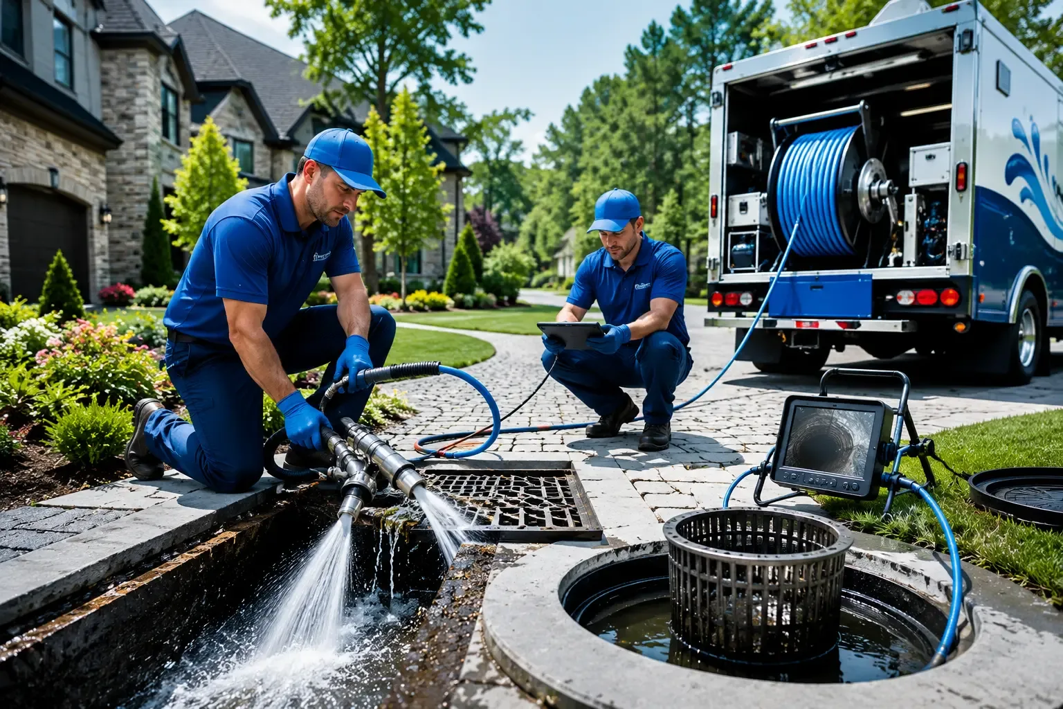 Local outdoor drain cleaning professionals in Chesterfield, NJ