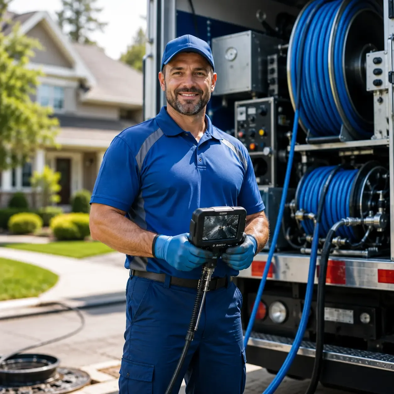 Local outdoor drain cleaning specialists in Chesterfield, NJ
